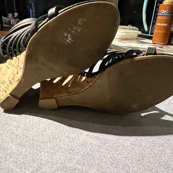 Wedge heel Sandals size 7 - Picture 4 of 4